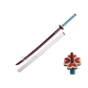 Demon Slayer Kimetsu No Yaba: Demon Slayer Mitsuri Kanroji PU Foam Cosplay Sword - with sheath