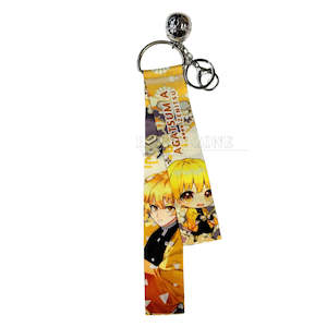 Demon Slayer Kimetsu No Yaba: Demon Slayer Chibi Zenitsu Ribbon Keyring