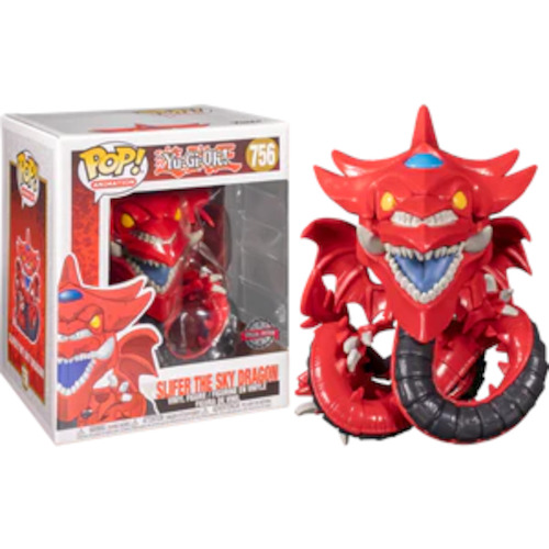 Yu Gi Oh: Yu-Gi-Oh! - Slifer the Sky Dragon 6" Super Sized Pop! Vinyl Figure