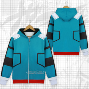 My Hero Academia Deku Battle Suit Cosplay Hoodie