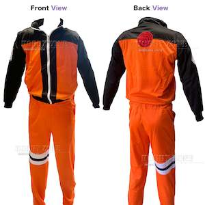 Cosplay Costume: Naruto Uzumaki Cosplay Tracksuit Jacket and Pants
