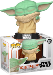 Star Wars Pop Vinyls: Star Wars: The Mandalorian - The Child (Baby Yoda) Force Wielding Pop! Vinyl Figure