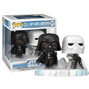 Star Wars: Battle at Echo Base Series Ð Darth Vader and Snowtrooper Pop! Vinyl Figure