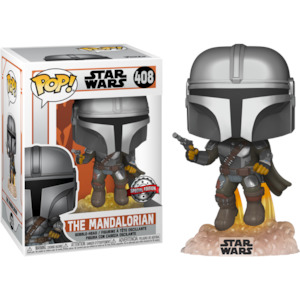 Star Wars Pop Vinyls: Star Wars - The Mandalorian with Blaster Pop! Vinyl Figure