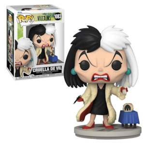 Disney Pop Vinyls: Disney Villains - Cruella De Vil Pop! Vinyl Figure