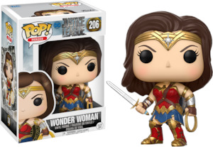 Justice League (2017) - Wonder Woman Lasso and Sword Pop! Vinyl Figure