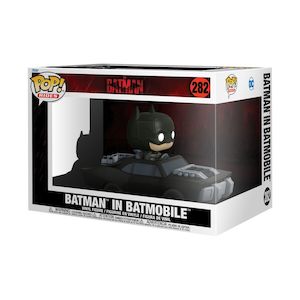 Dc Merchandise: The Batman - Batman in Batmobile Pop! Deluxe Vinyl Figure