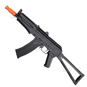 High End Gel Ball Blasters: "Smoked BBQ Sauce" JM Gen 12 AK-74U Nylon Gel Ball Blaster [ID Check R18 + Requires Any One Membership: Airsoft, Paintball, or NZDA]