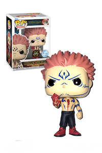 Chase Pop: Jujutsu Kaisen - Ryomen Sukuna holding Heart Pop! Vinyl Figure - Chase Edition