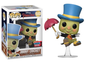 Convention Exclusive: Pinocchio: Jiminy Cricket Pop! Vinyl Figure - 2020 Fall Convention
