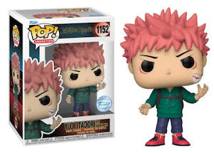 Jujutsu Kaisen: Jujutsu Kaisen - Yuji Itadori with Sukuna Mouth Pop! Vinyl Figure