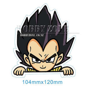Vinyl Stickers: Dragon Ball Z Vegeta Vinyl Decal Sticker