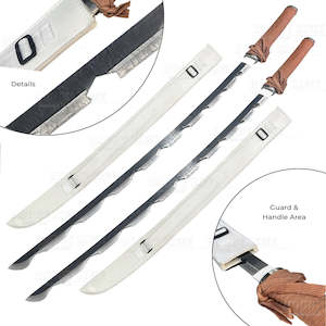 Demon Slayer Kimetsu No Yaba: Demon Slayer Double Knives Set of Inosuke Hashibira from Kimetsu no Yaiba -Beast Breathing