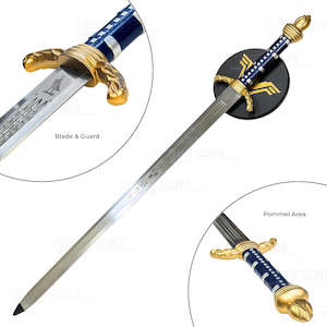 Wonder Woman Sword of Athena with Wall Mount