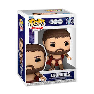 Movie 300 - King Leonidas in Battle Stance with Red Cape Pop! Vinyl Figure