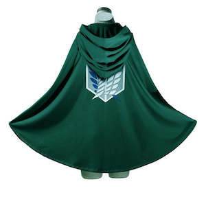 Attack on Titan Survey Corp Cosplay Cloak