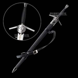 The Witcher – Geralt of Rivia’s Silver Sword – TV Series White Wolf Editio&hellip;