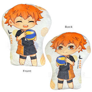 Haikyuu: Haikyuu - Small Velvet Cushion - Hinata Shōyō in No. 10 Jersey Plush - Double Sided Pillow