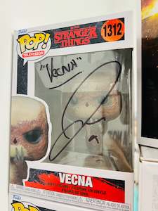 Dc Pop Vinyls: Jamie Campbell Bower Autograph - Stranger Things – Season 4 Vecna Pop! Vinyl Figure