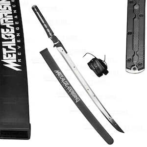 Metal Gear Rising – Revengeance Full Tang Raiden Sword with Belt Holder