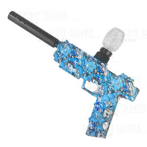 [R18+] "Blue Frosted Donut" Gecko Pistol Gel Ball Blaster [ID Check Required]