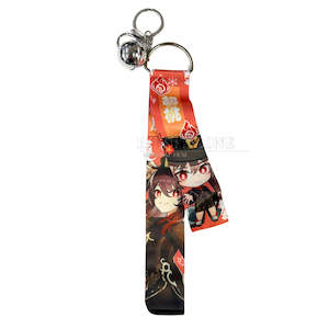 Genshin Impact Hu Tao Ribbon Keyring
