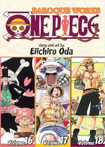 One Piece Manga: One Piece Three Volumes In One Manga - Volume 16-17-18