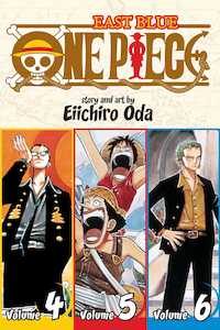 One Piece Three Volumes In One Manga - Volume 4-5-6