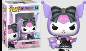 Hello Kitty - Kuromi with Baku Pop! Vinyl Figure