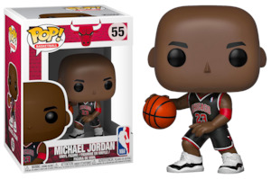 Nba Basketball Pop Vinyl Figure: NBA: Chicago Bulls - Michael (Black Uniform) Pop! Vinyl Figure