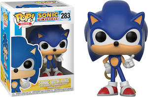 Video Game Pop Vinyl Figures: Sonic the Hedgehog - Sonic with Ring Pop! Vinyl Figure