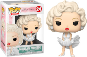 Celebrity Pop Vinyl Figures: Marilyn Monroe in White Dress Pop! Vinyl Figure