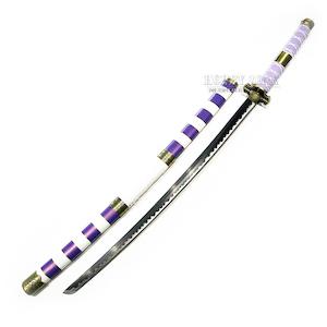 One Piece Nidai Kitetsu Sword - White & Purple Stripes - Standard Version