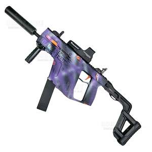 Premium Range Gel Ball Blasters: [R18+] "Disco Lights" LH Super Kriss Vector V1 Gel Ball Blaster [ID Check Required]