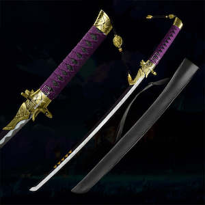 Genshin Swords: Genshin Impact Sword – Amenoma Kageuchi Katana with PU Leather Sheath