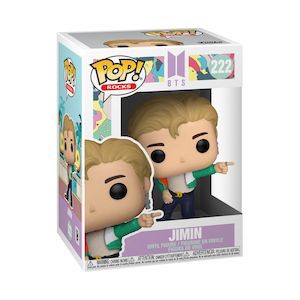 BTS – Dynamite Era – Jimin in Green Jacket and Pointing Pose Pop! Vinyl Figure