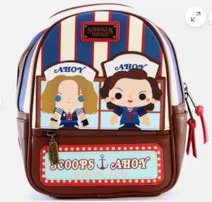 Stranger Things Loungefly Scoops Ahoy Mini Backpack SDCC 2019 Exclusive