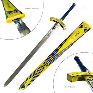 Timeless Elegance: Fate Stay Night Zero - Saber Lily Vow Excalibur Long Golden Sword