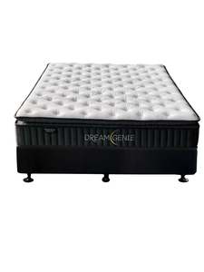 Bed Bases Mattresses: Base with Pocket Spring Pillow Top Mattress NZ Free Delivery