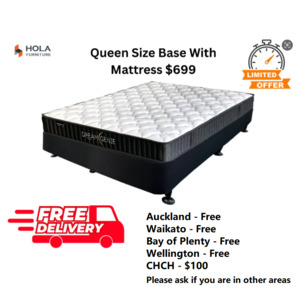 Base With Econ Mattress Free Delivery
