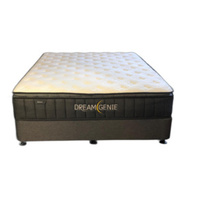Bed Base With Mattress Deal: Super King Split Base With Dream Genie Medium Mattress (Auckland Central Free Delivery)