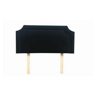 Headboards: Iris Black Queen Headboard in Velvet