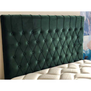 Chicago Green Velvet Headboard