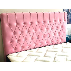 Chicago Pink Velvet Headboard