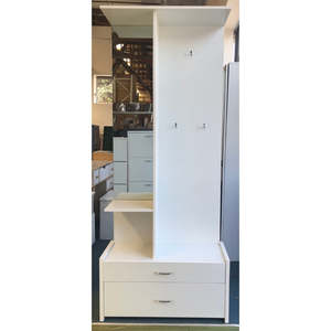 Shoe Other Cabinets: Coat Cabinet With Mirror