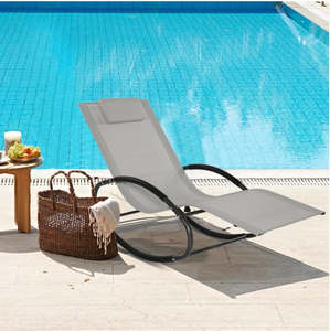 Outdoor: Outdoor Garden Long Reclining Chair