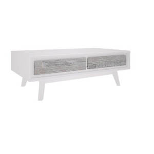 Living Room: Coastal Acacia Wood Coffee Table