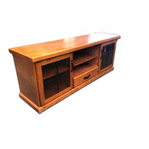 Jamaica Pine Wood Tv Cabinet