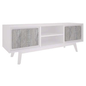 Living Room: Coastal Acacia Wood Tv Cabinet