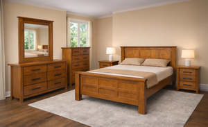 Bedroom Furniture: Woodgate Bedroom Suite 6pcs